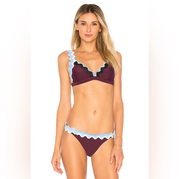 Stickie Bikini in Burgundy - Picture 1 of 7